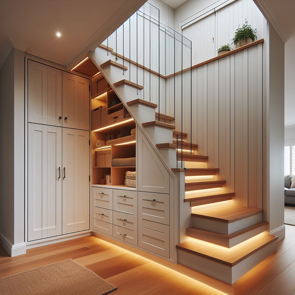 Creative Uses for Under Stairs Cabinets in Modern Home Designs